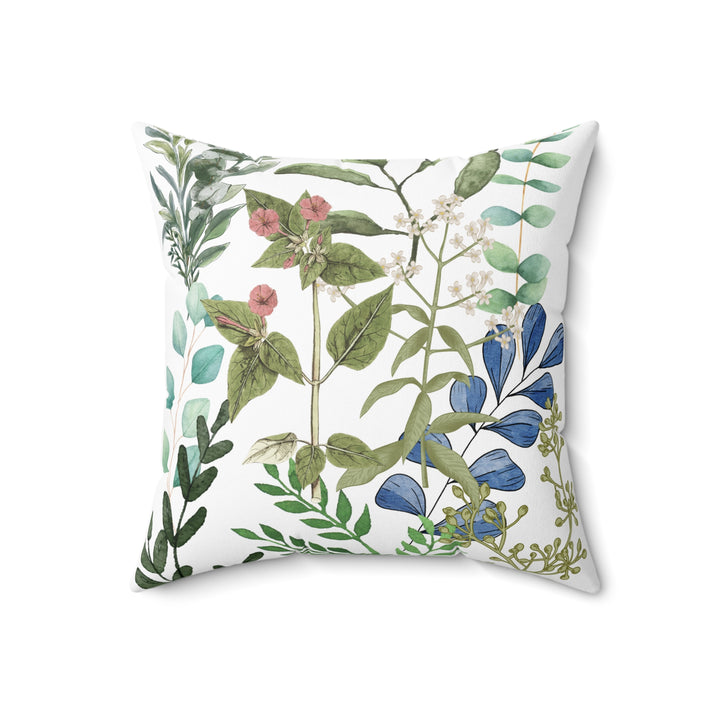 Wild Garden Spun Polyester Square Pillow