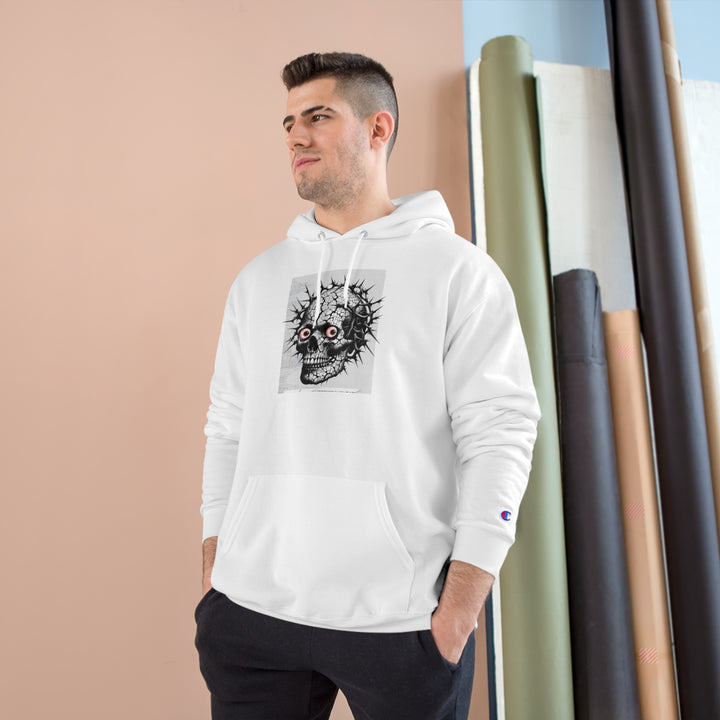 Thorn Skull Champion Hoodie