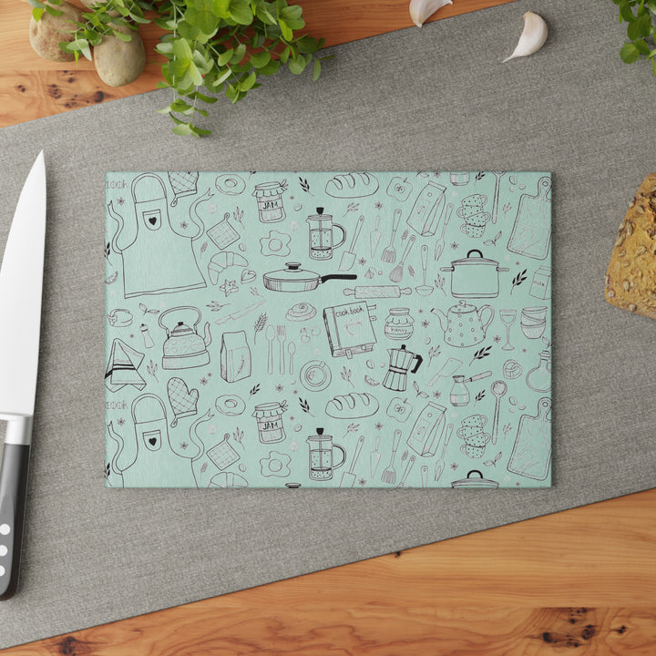 Kitchen Days Glass Cutting Board