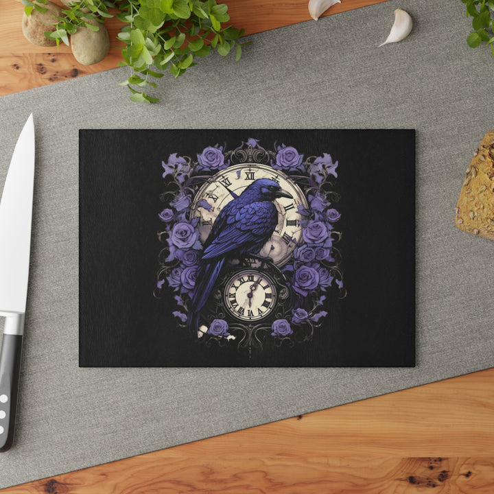 The Raven Glass Cutting Board