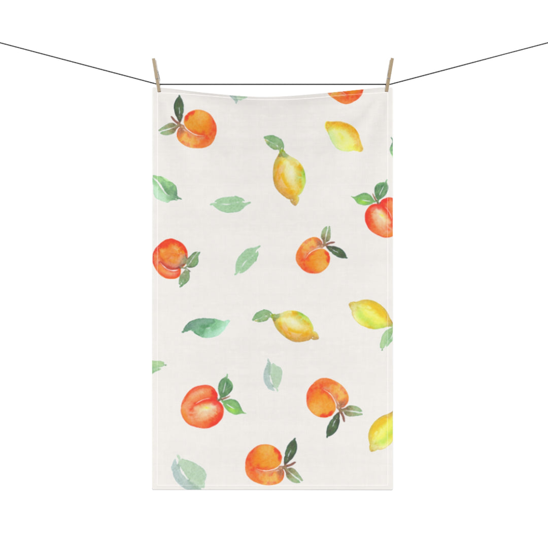 Peachy Day Kitchen Towel