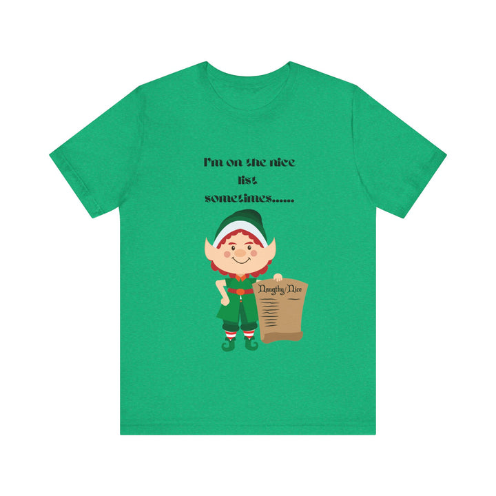 Elf Unisex Jersey Short Sleeve Tee