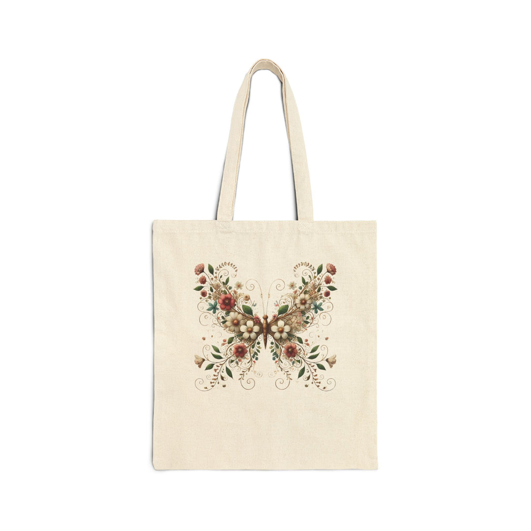 Butterfly Cotton Canvas Tote Bag