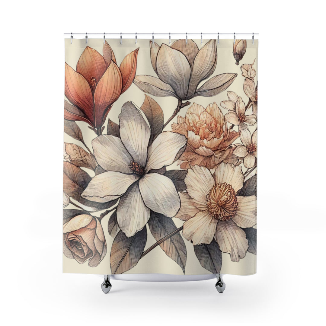 Southern Blooms Shower Curtains