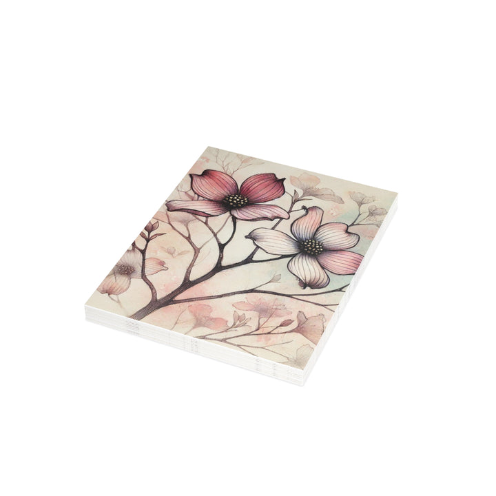 Beautiful Dogwood Branch Postcard Bundles (envelopes included)