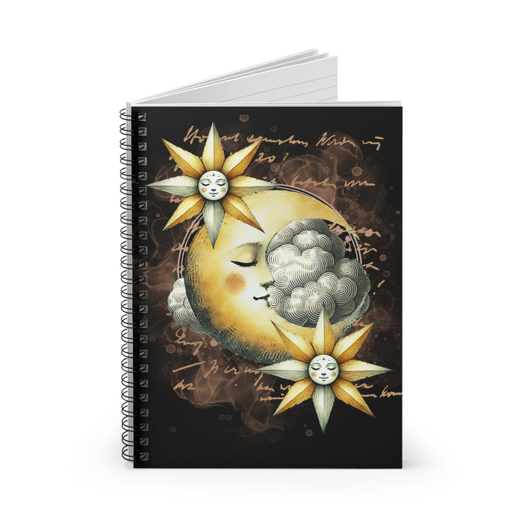 To The Moon and Back Spiral Notebook - Ruled Line