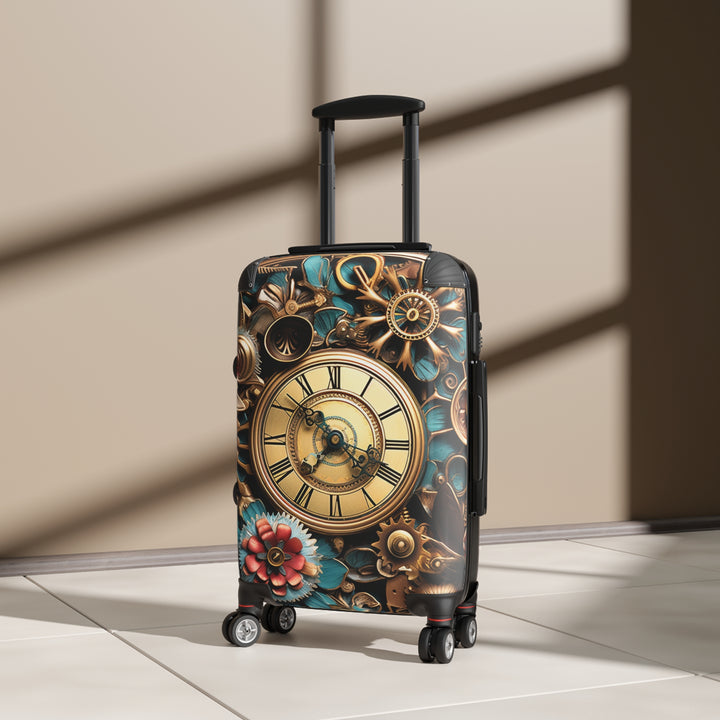 Steam Punk Flowers Suitcase