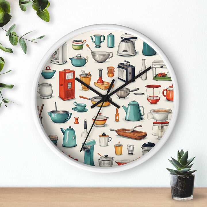 Retro Kitchen Wall Clock