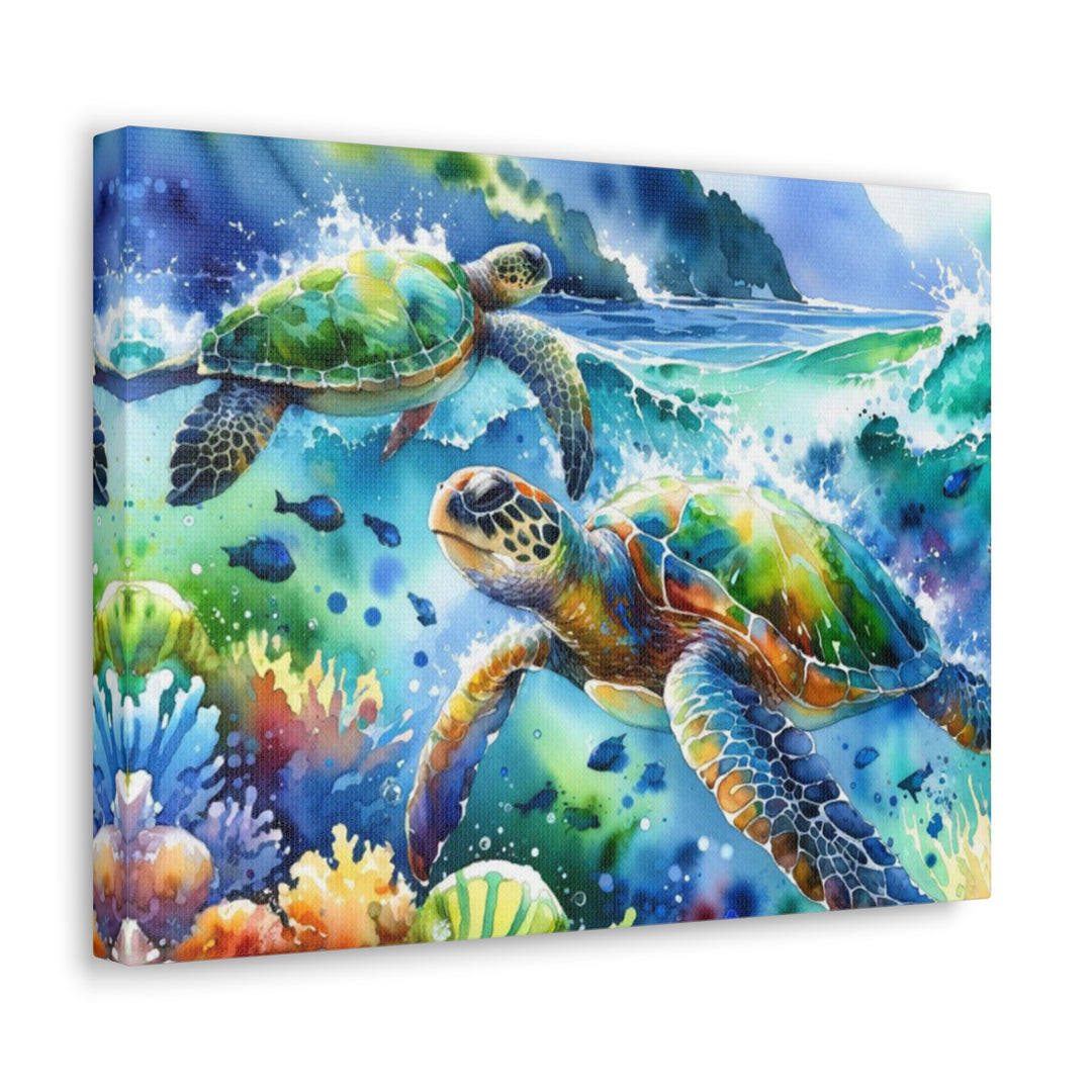 Sea Turtles Canvas Gallery Wraps