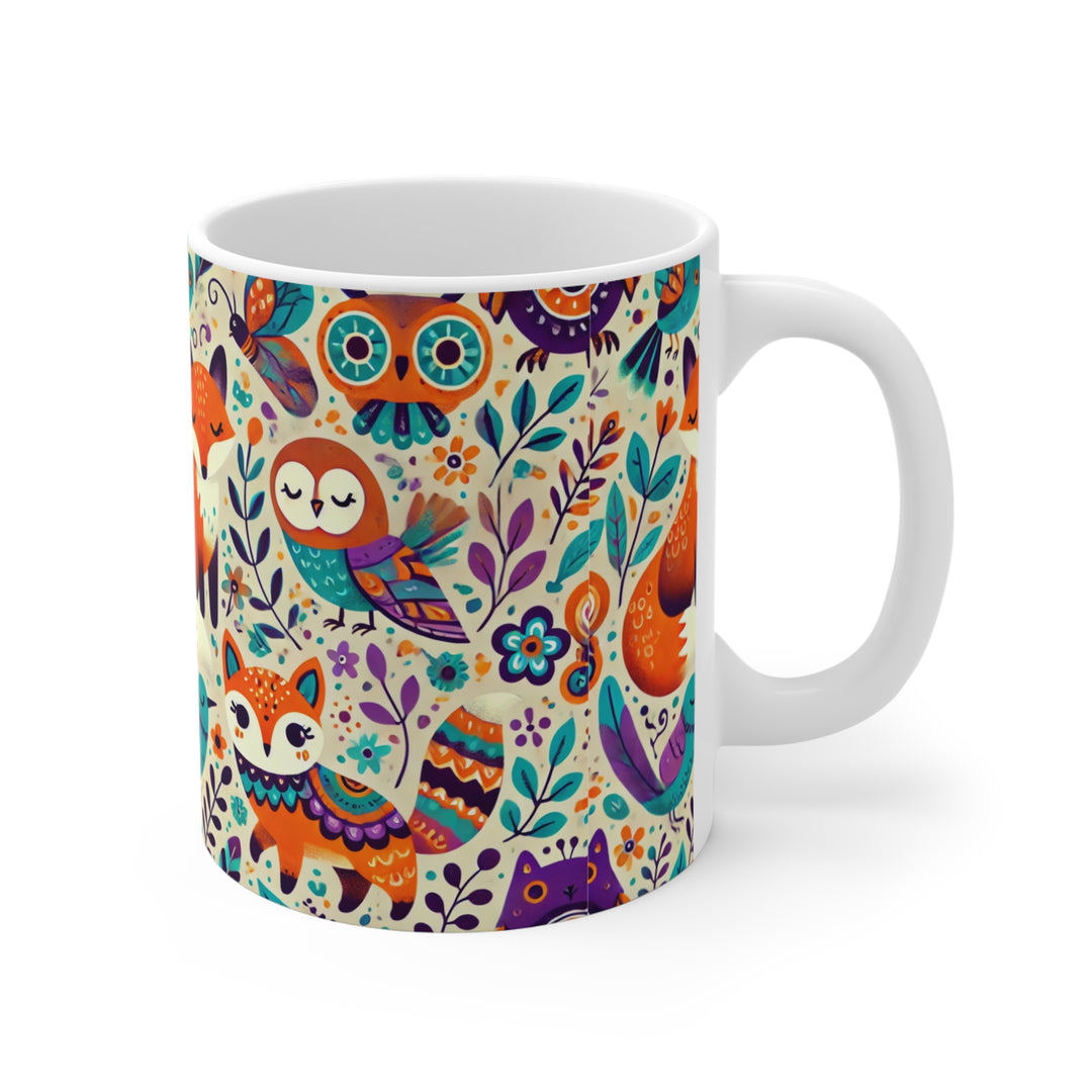 Whimsical Critters Mug 11oz