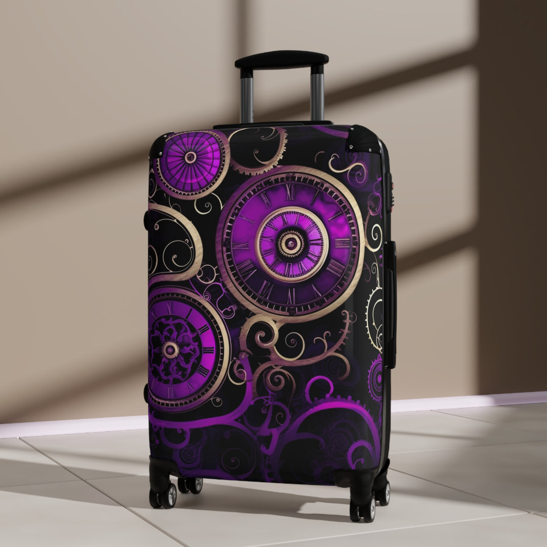 Purple Steam Punk Suitcase