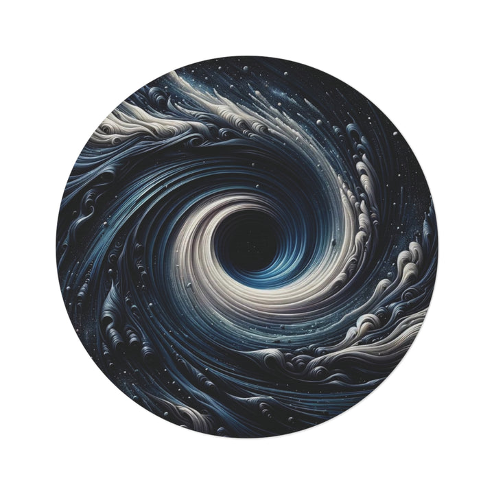 Cosmic Whirlpool Round Rug