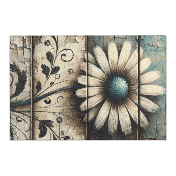 Country Daisy Area Rugs