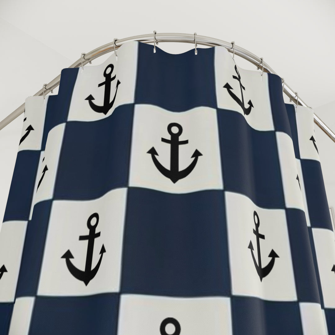 Anchors Away Shower Curtains