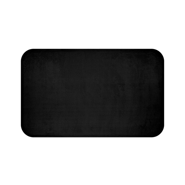 Black Bath Mat