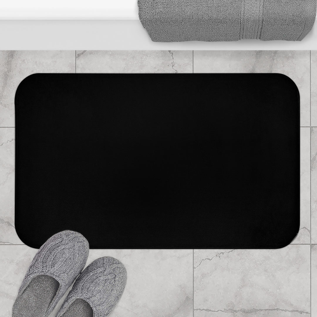 Black Bath Mat