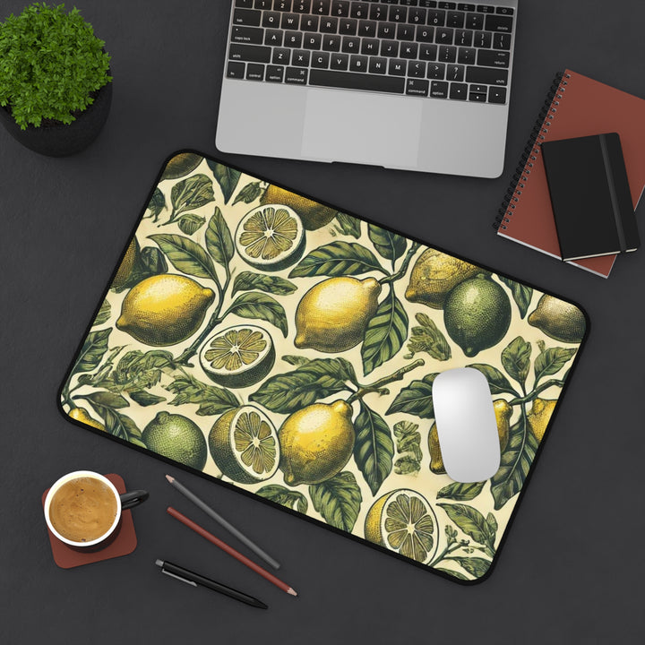 Lemons and Limes Desk Mat