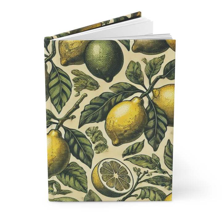 Lemons and Limes Hardcover Journal Matte