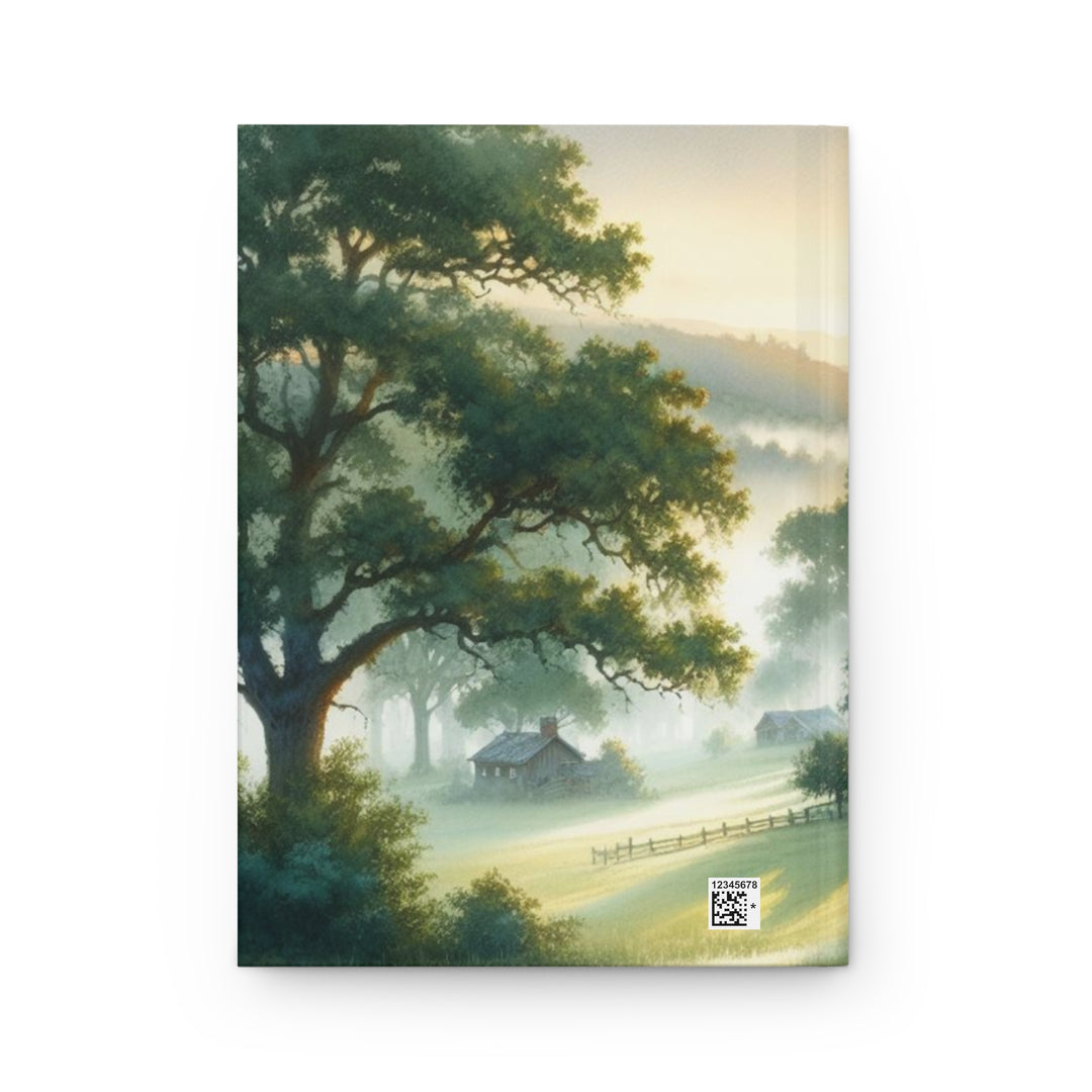 Calm Country Morning, Hardcover Journal Matte