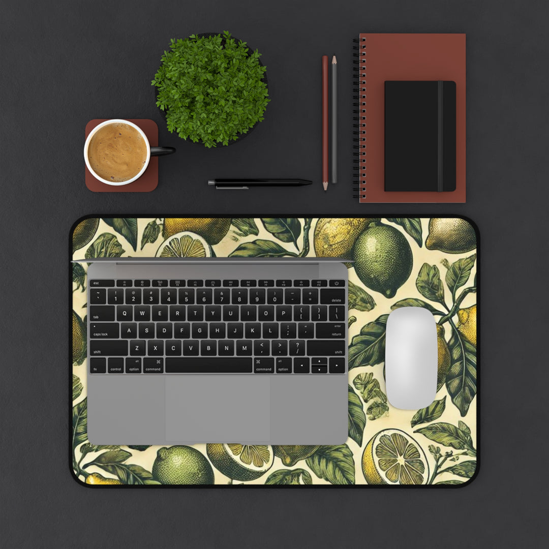 Lemons and Limes Desk Mat