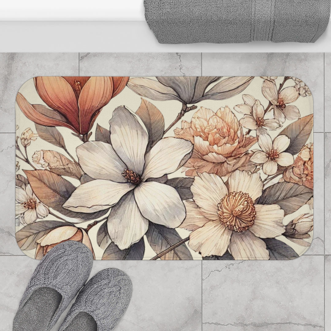 Southern Blooms Bath Mat