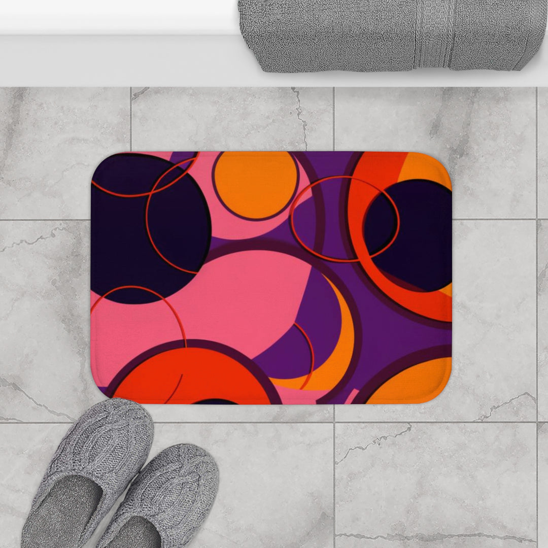 Cirque Chromatique Bath Mat