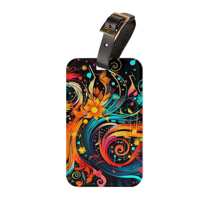 Vibrant Splash Luggage Tag