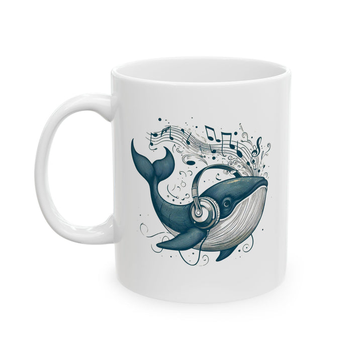 Whale Song, Ceramic Mug 11oz