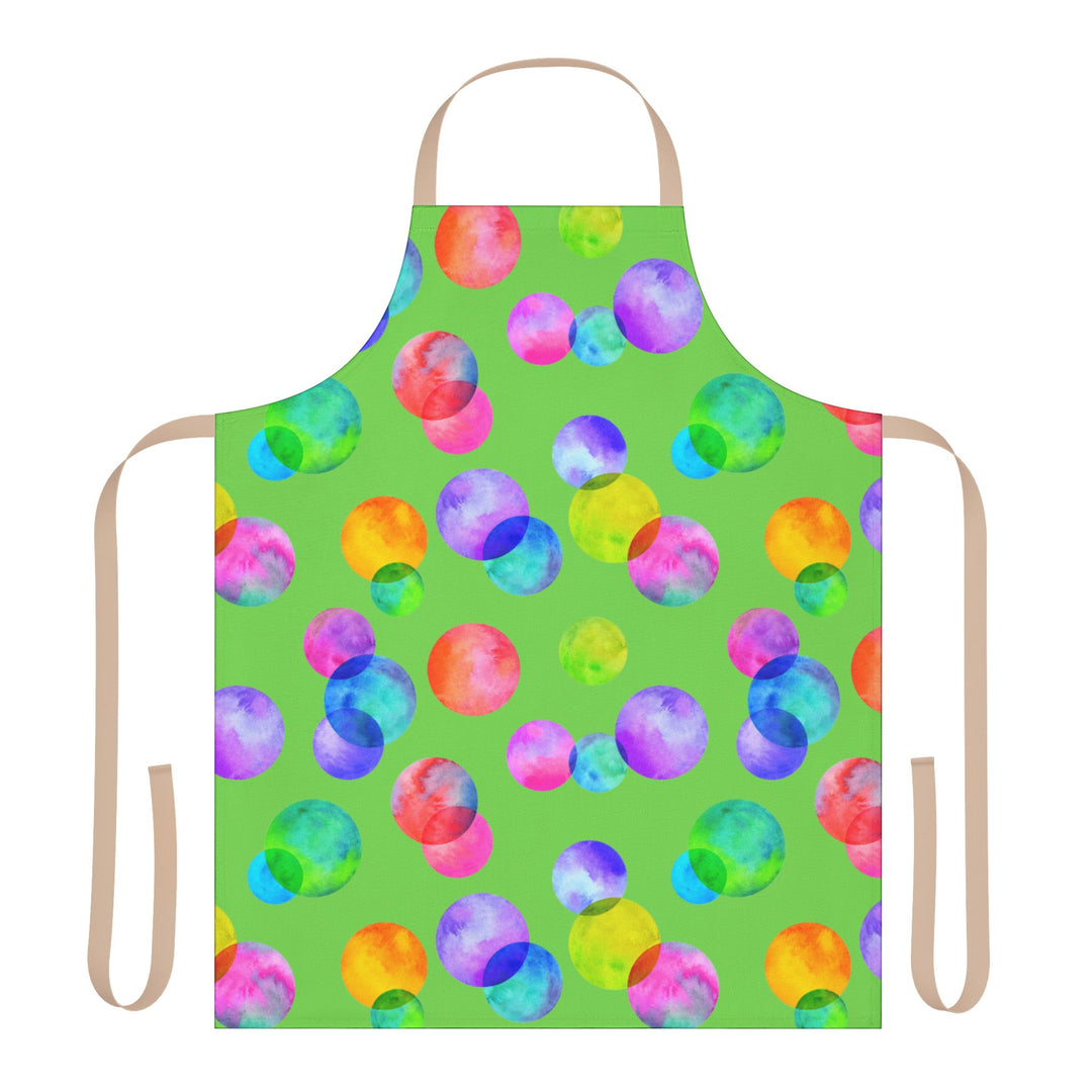 Polka Dot Apron, 5-Color Straps