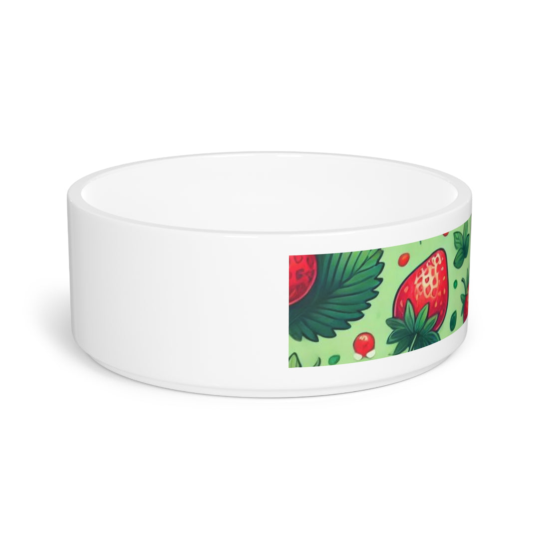 Strawberries Pet Bowl