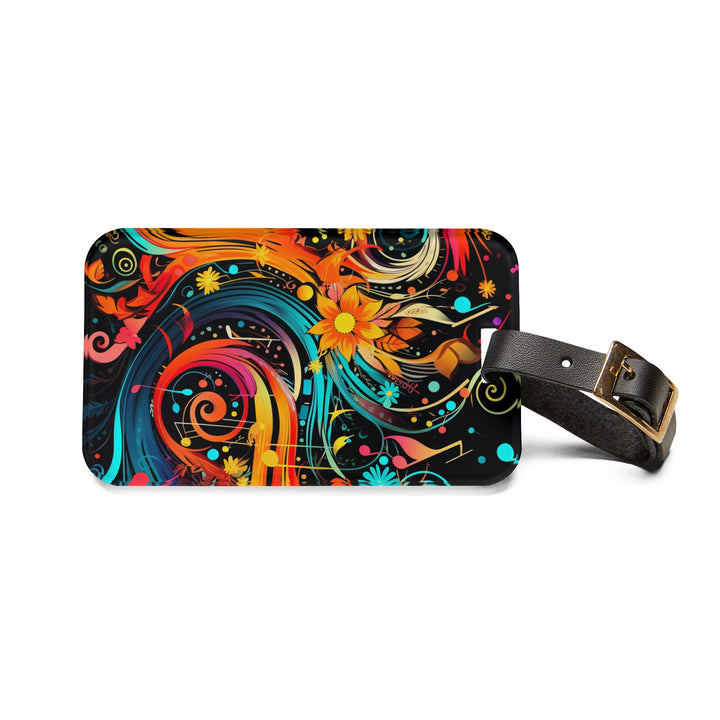 Vibrant Splash Luggage Tag