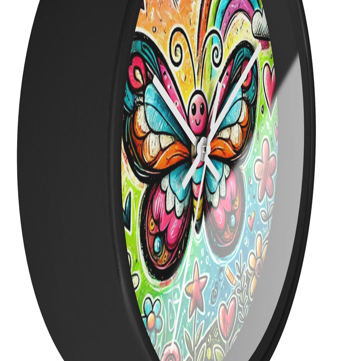 Butterfly Beauty Wall Clock