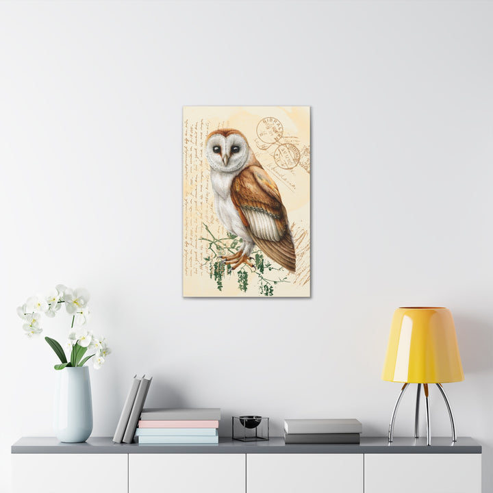 Wise Owl Canvas Gallery Wraps