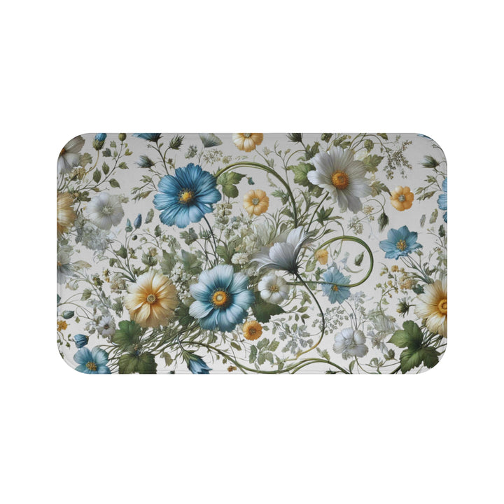 Blue Beauty Bath Mat