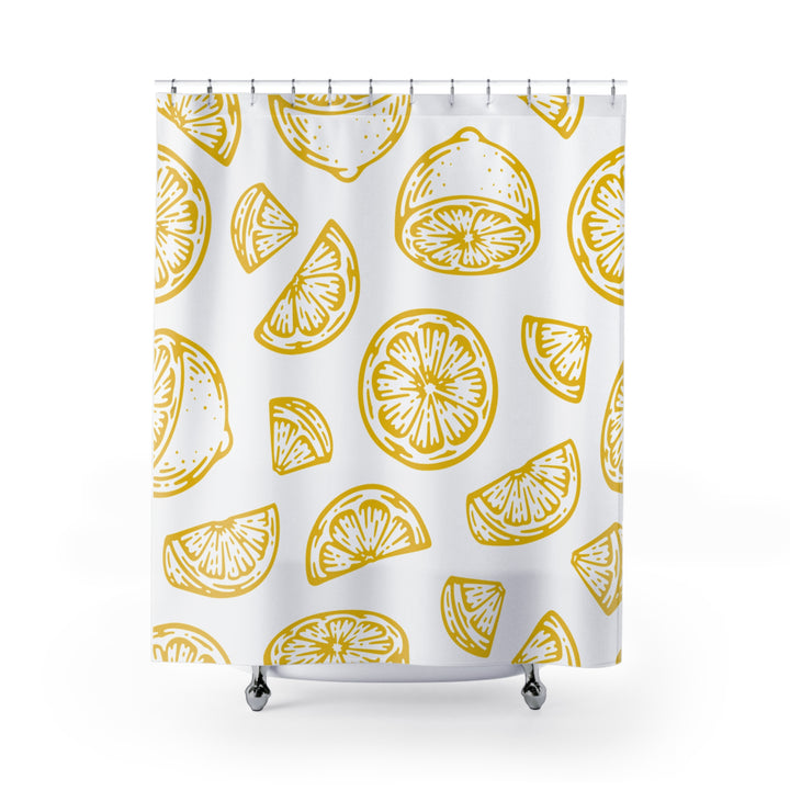 Lemon Zest Shower Curtain