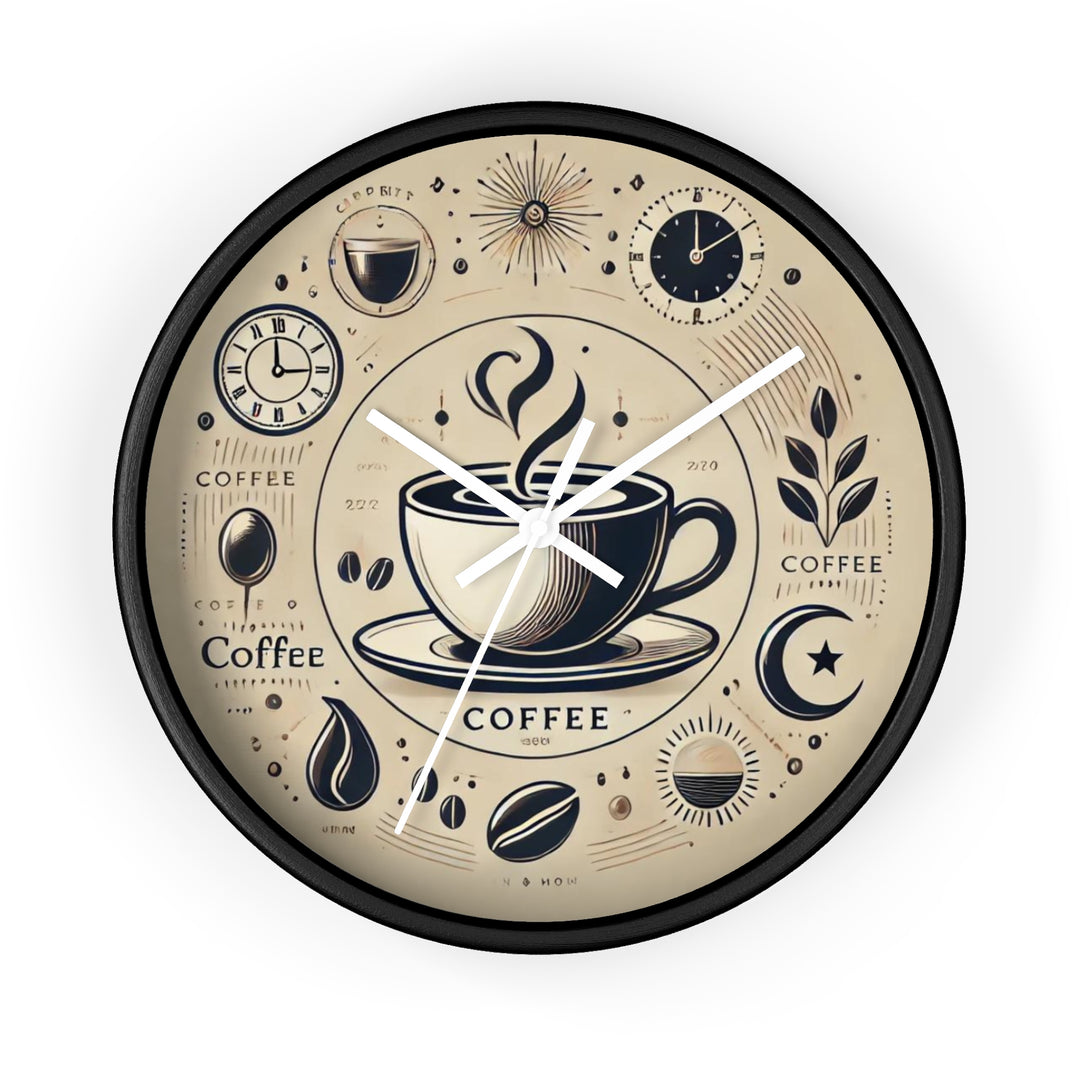 Coffee Time Wall Clock