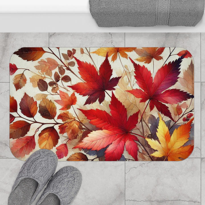 Fall Leaves Bath Mat