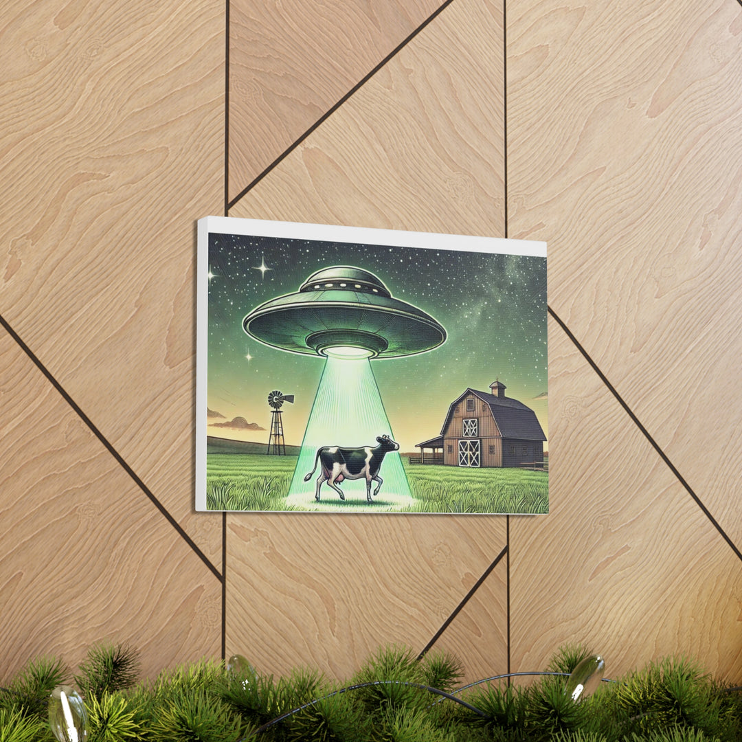 Alien Abduction Canvas Gallery Wraps