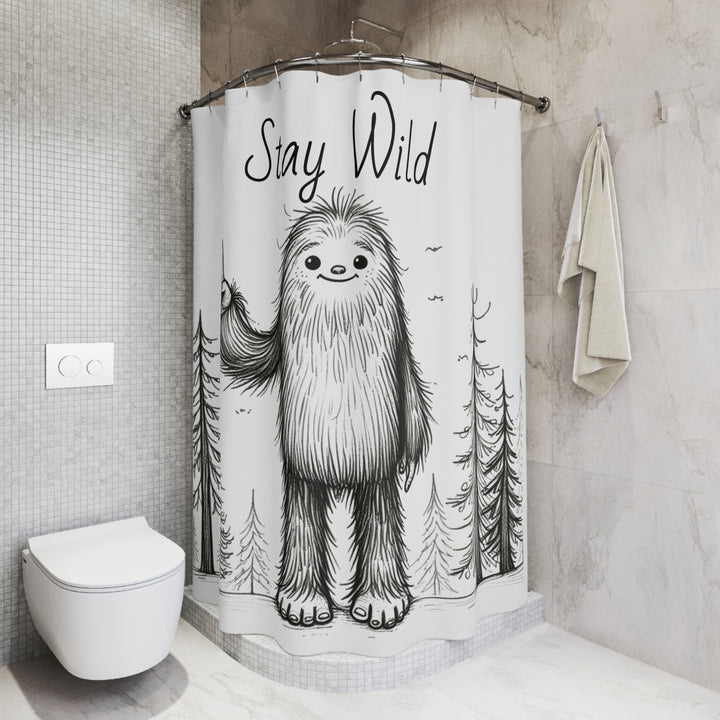 Stay Wild, Shower Curtain