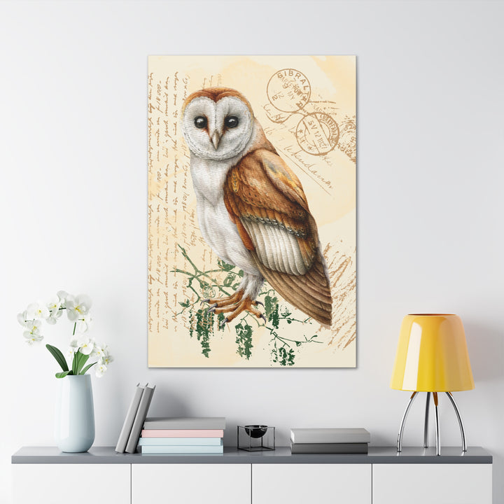 Wise Owl Canvas Gallery Wraps