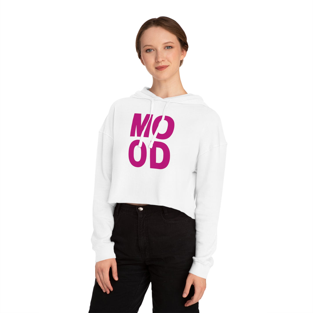 Mood Women’s Cropped Hooded Sweatshirt