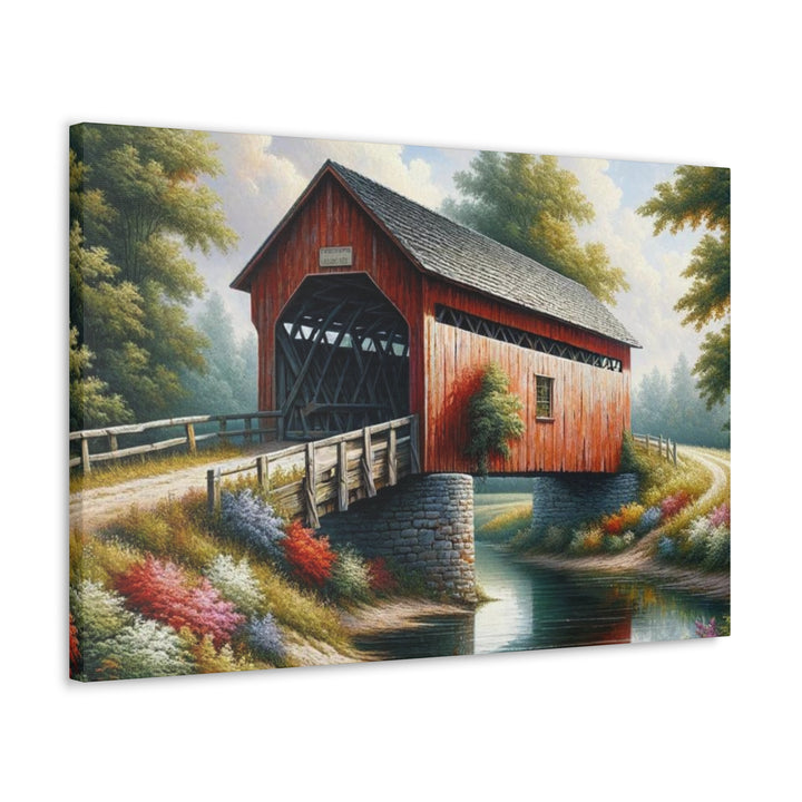 Country Bridge Canvas Gallery Wraps