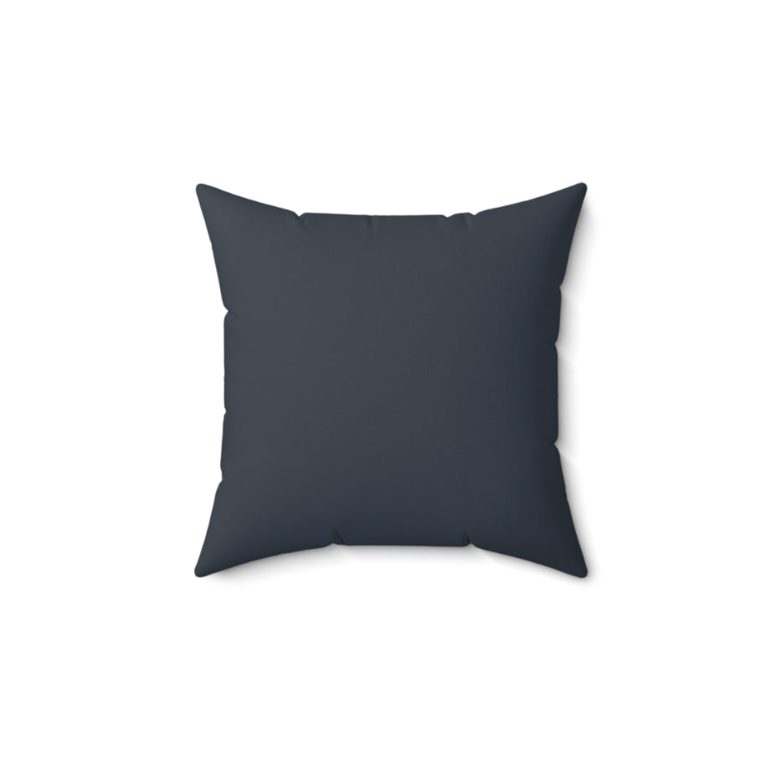 Travel Faux Suede Square Pillow