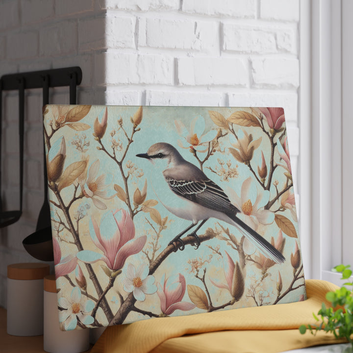 Mockingbird Glass Cutting Board