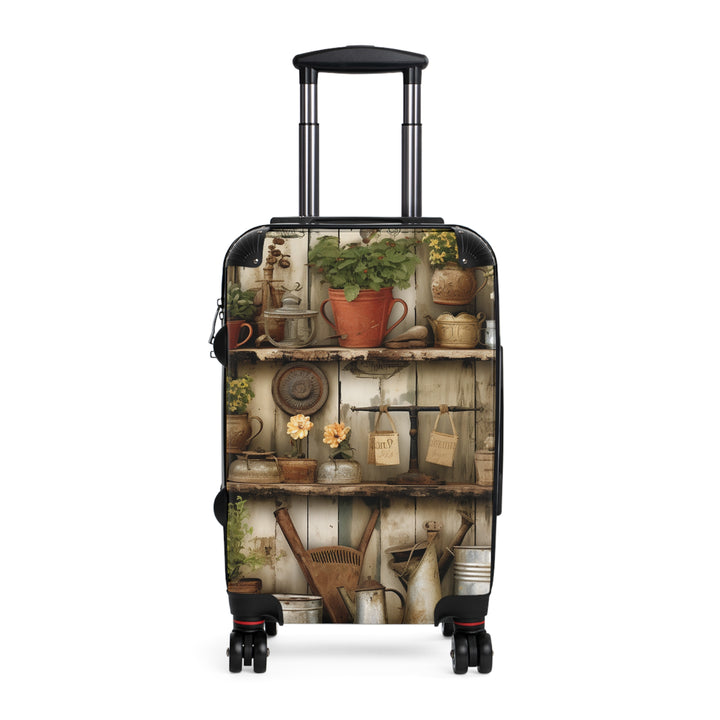 Rustic Country Garden Suitcase