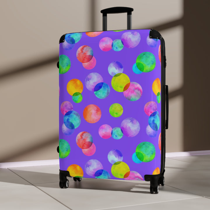 Polka Dot Bubbles Suitcase