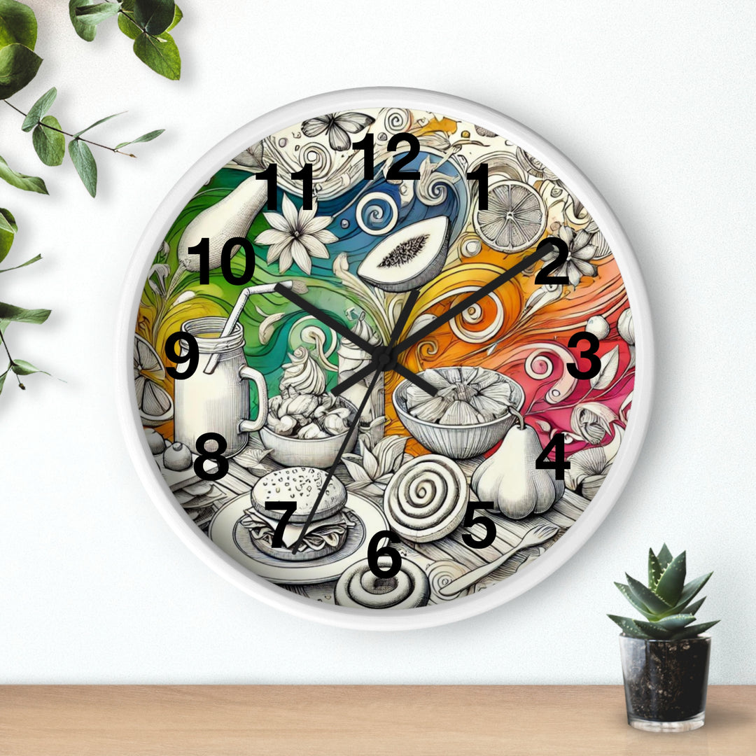 Delicious Wall Clock