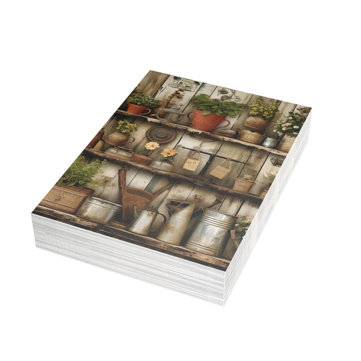 Rustic Garden Postcard Bundles (envelopes included)