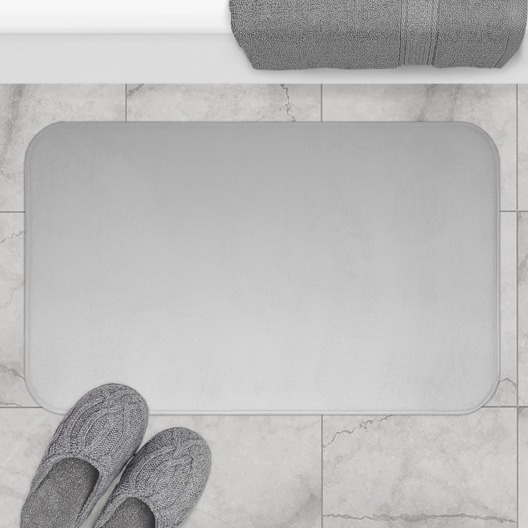 Silver Gradient Bath Mat