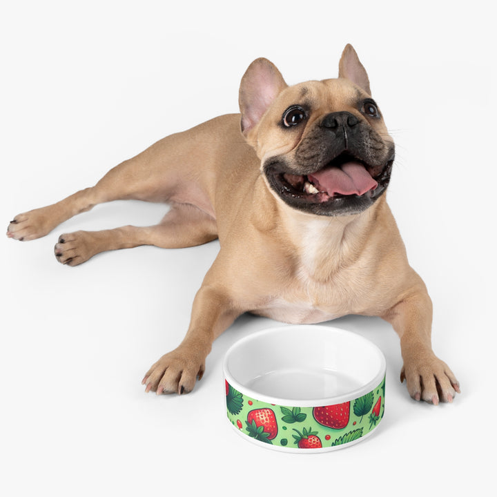 Strawberries Pet Bowl